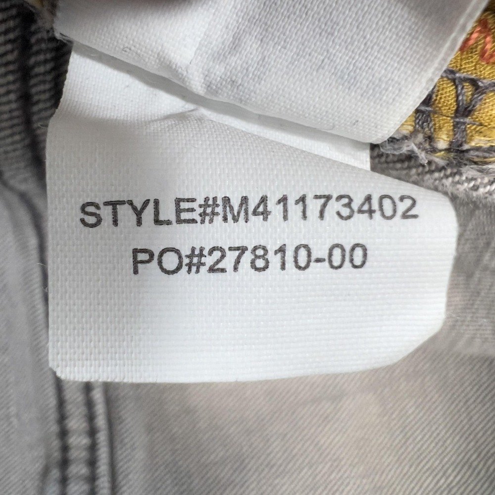 PrAna Jeans Mens 35x32 Gray Straight Stretch Organic Cotton Denim M41173402 - Picture 9 of 10